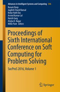 Produktbild: Proceedings of Sixth International Conference on Soft Computing for Problem Solving