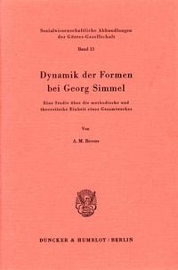Bild vom Artikel Dynamik der Formen bei Georg Simmel. vom Autor Antonius M. Bevers