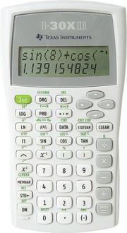 Produktbild: TEXAS INSTRUMENTS Schulrechner TI-30X II, Batteriebetrieb (CR2025)