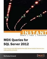 Produktbild: Instant MDX Queries for SQL Server 2012