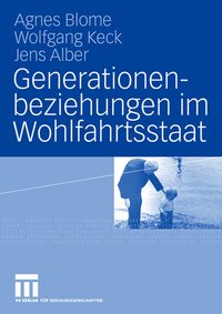 Produktbild: Generationenbeziehungen im Wohlfahrtsstaat
