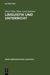 Produktbild: Linguistik und Unterricht