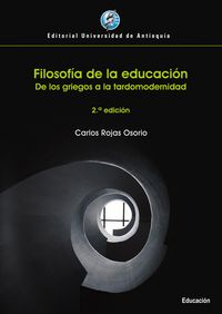 Produktbild: Filosof&iacute;a de la educaci&oacute;n