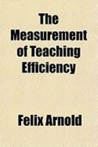 Produktbild: The Measurement of Teaching Efficiency