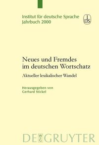 Produktbild: Neues und Fremdes im deutschen Wortschatz