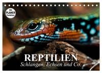 Produktbild: Reptilien. Schlangen, Echsen und Co. (Tischkalender 2026 DIN A5 quer), CALVENDO Monatskalender