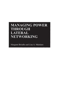 Produktbild: Managing Power Through Lateral Networking