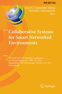 Produktbild: Collaborative Systems for Smart Networked Environments