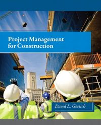 Produktbild: Goetsch, D: Project Management for Construction