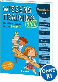 Produktbild: Wissenstraining XXL - Mein &Uuml;bungsbuch f&uuml;r die 1. Klasse