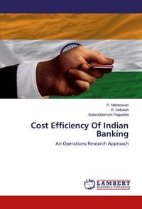 Produktbild: Cost Efficiency Of Indian Banking