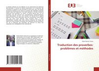 Produktbild: Traduction des proverbes: probl&egrave;mes et m&eacute;thodes