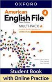 Produktbild: American English File: Level 4: Student Book/Workbook Multi-Pack A with Online Practice