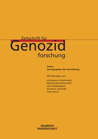 Produktbild: Zeitschrift f&uuml;r Genozidforschung. 18. Jg. 2020, Heft 2