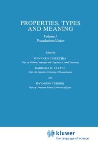 Produktbild: Properties, Types and Meaning