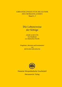 Produktbild: Die Lebensweise der K&ouml;nige Adab al-muluk