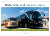 Produktbild: Historische und moderne Busse (Wandkalender 2026 DIN A3 quer), CALVENDO Monatskalender
