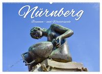 Produktbild: N&uuml;rnberg Brunnen - und Wasserspiele (Wandkalender 2026 DIN A2 quer), CALVENDO Monatskalender