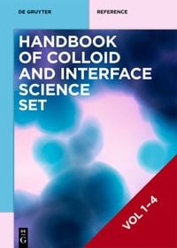 Produktbild: Tharwat F. Tadros: Handbook of Colloid and Interface Science / [Set Handbook of Colloid and Interface Science, Volume 1-4]