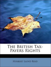 Produktbild: Reid, H: British Tax-Payers Rights