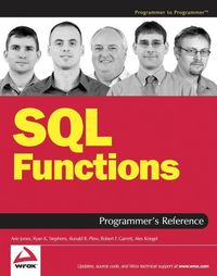 Produktbild: SQL Functions Programmer's Reference