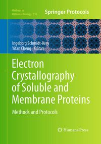 Produktbild: Electron Crystallography of Soluble and Membrane Proteins