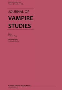 Produktbild: Journal of Vampire Studies