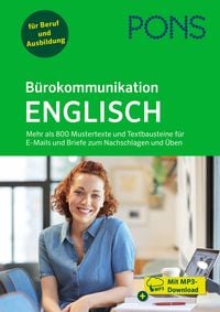 Produktbild: PONS B&uuml;rokommunikation Englisch