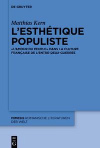 Produktbild: L'esth&eacute;tique populiste