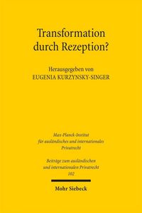 Produktbild: Transformation durch Rezeption?