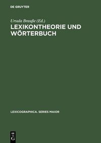 Produktbild: Lexikontheorie und W&ouml;rterbuch