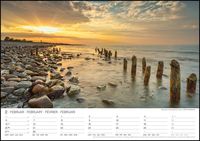 Malerische Ostseeküste 2023 - Wand-Kalender - 42x29,7 - Meer