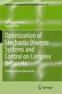 Produktbild: Optimization of Stochastic Discrete Systems and Control on Complex Networks