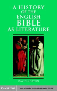 Produktbild: History of the English Bible as Literature
