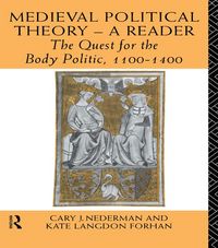 Produktbild: Medieval Political Theory: A Reader