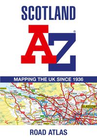 Produktbild: Scotland A-Z Road Atlas