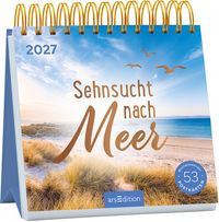 Produktbild: Postkartenkalender Sehnsucht nach Meer 2027