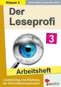 Produktbild: Der Leseprofi / Arbeitsheft - Fit durch Lesetraining / Klasse 3