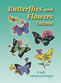 Produktbild: Butterflies And Flowers Tattoos