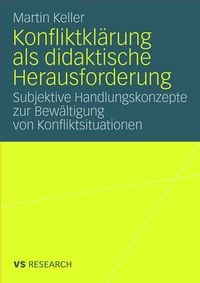 Produktbild: Konfliktkl&auml;rung als didaktische Herausforderung