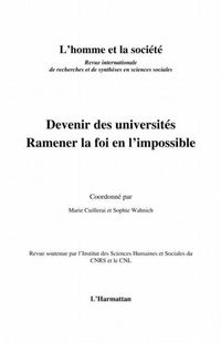 Produktbild: Devenir des universites