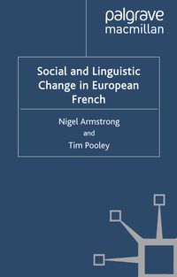 Produktbild: Social and Linguistic Change in European French