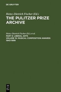 Produktbild: Musical Composition Awards 1943-1999