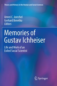 Produktbild: Memories of Gustav Ichheiser