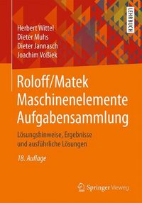 Produktbild: Roloff/Matek Maschinenelemente Aufgabensammlung