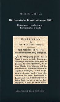 Produktbild: Die bayerische Konstitution von 1808