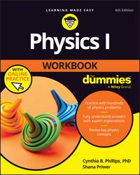 Produktbild: Physics I Workbook for Dummies with Chapter Quizzes Online