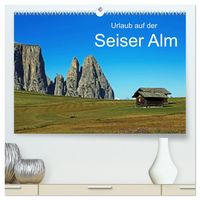 Produktbild: Urlaub auf der Seiser Alm (hochwertiger Premium Wandkalender 2026 DIN A2 quer), Kunstdruck in Hochglanz