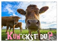 Produktbild: Kuhckst du? (Wandkalender 2026 DIN A3 quer), CALVENDO Monatskalender