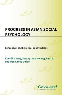 Produktbild: Progress in Asian Social Psychology
